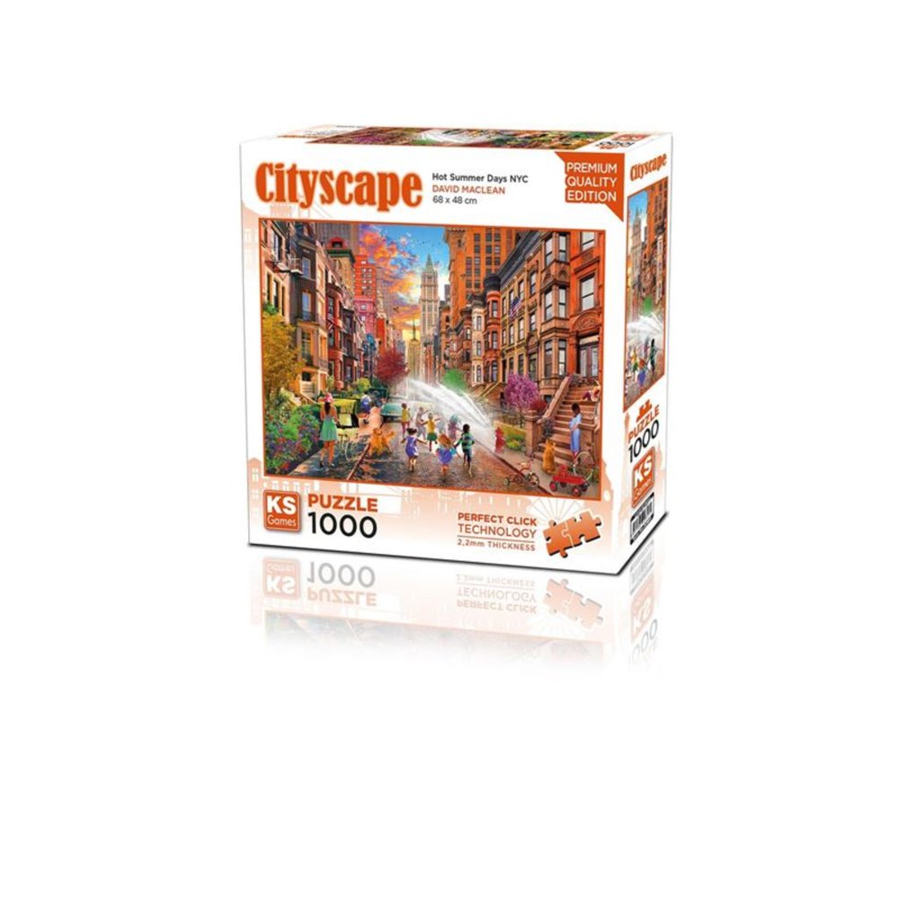 1000 Parça Hot Summer Days NYC Puzzle
