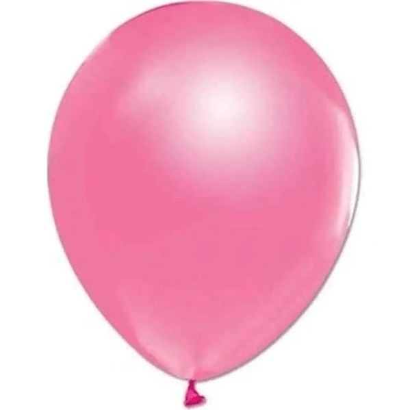 11'' METALİK PEMBE BALON