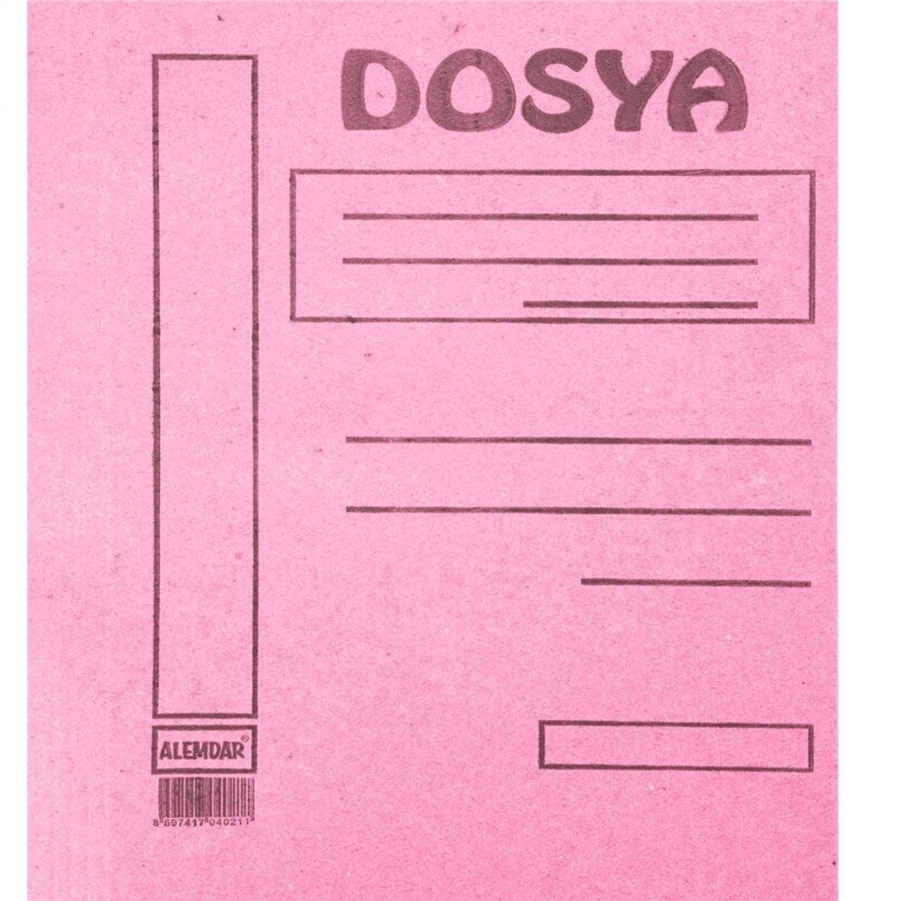 Alemdar Tam Kapak Karton Dosya A4