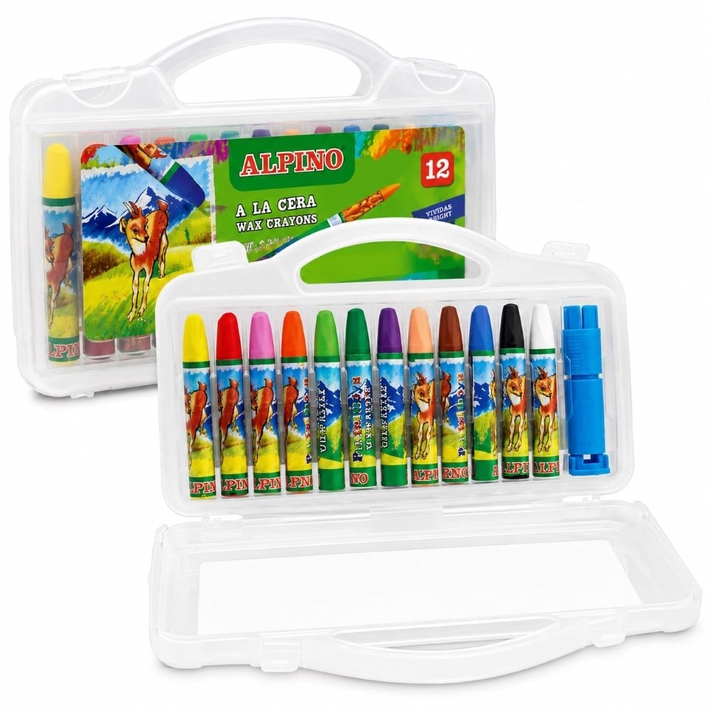 ALPINO PASTEL BOYA 12'Lİ PLS. KUTU
