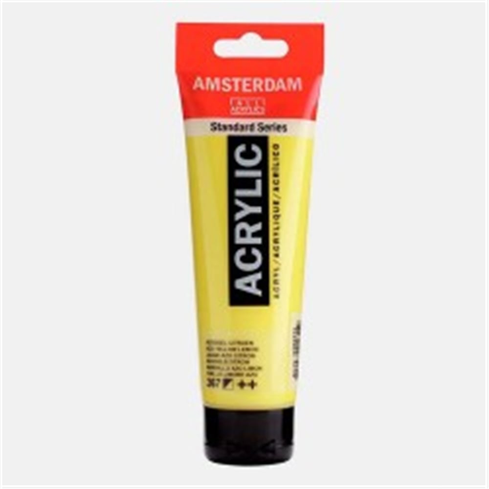 AMS AKRİLİK BOYA 120 ML AZO YELLOW LEMON