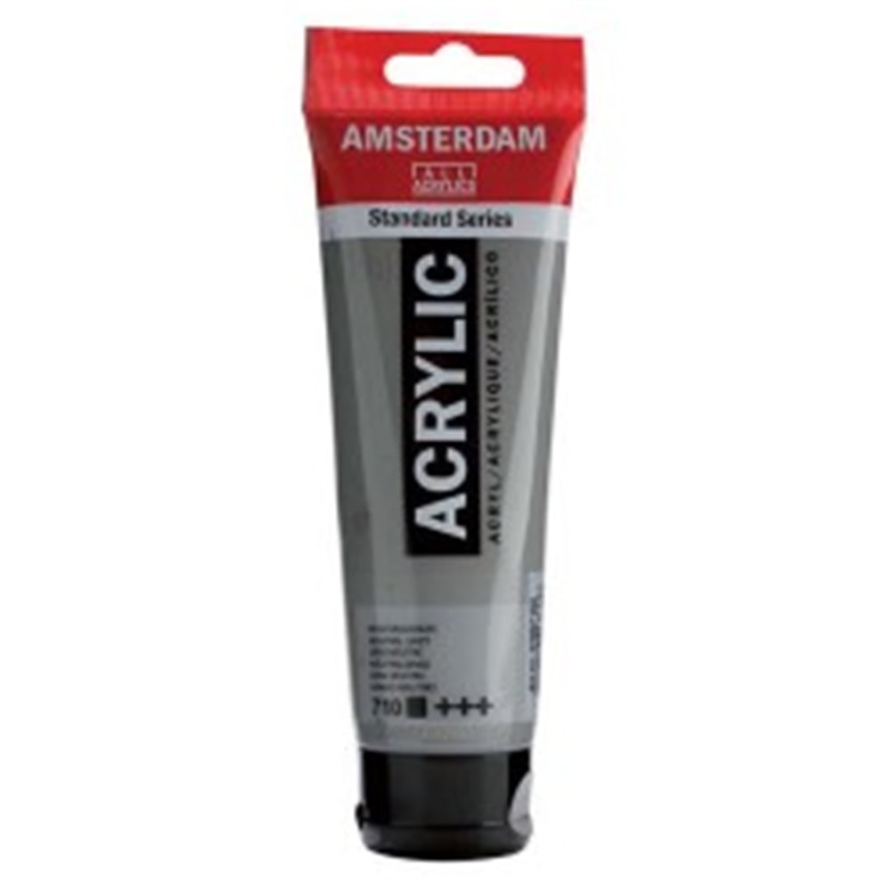 AMS AKRİLİK BOYA 120 ML NEUTRAL GREY