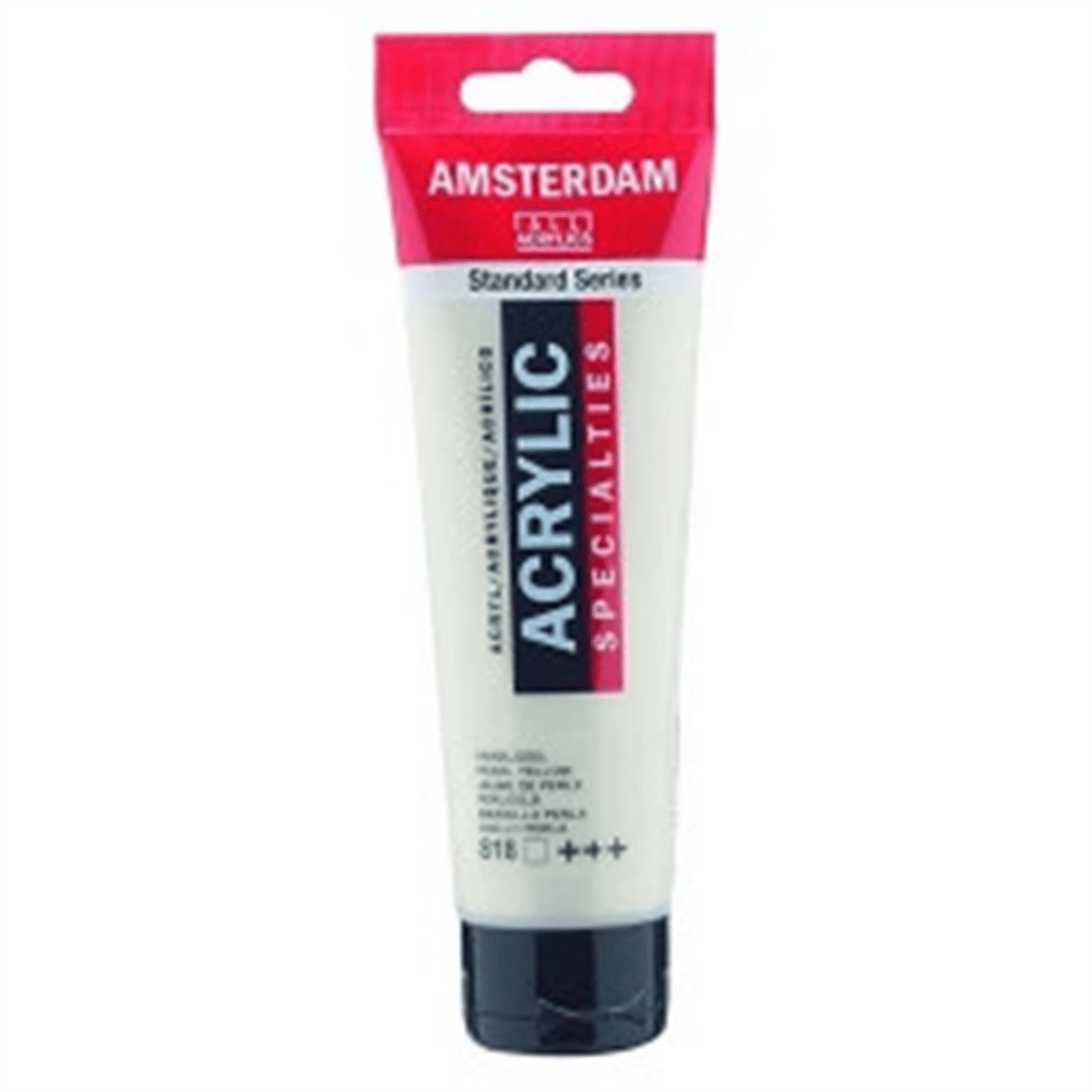 AMS AKRİLİK BOYA 120 ML PEARL YELLOW