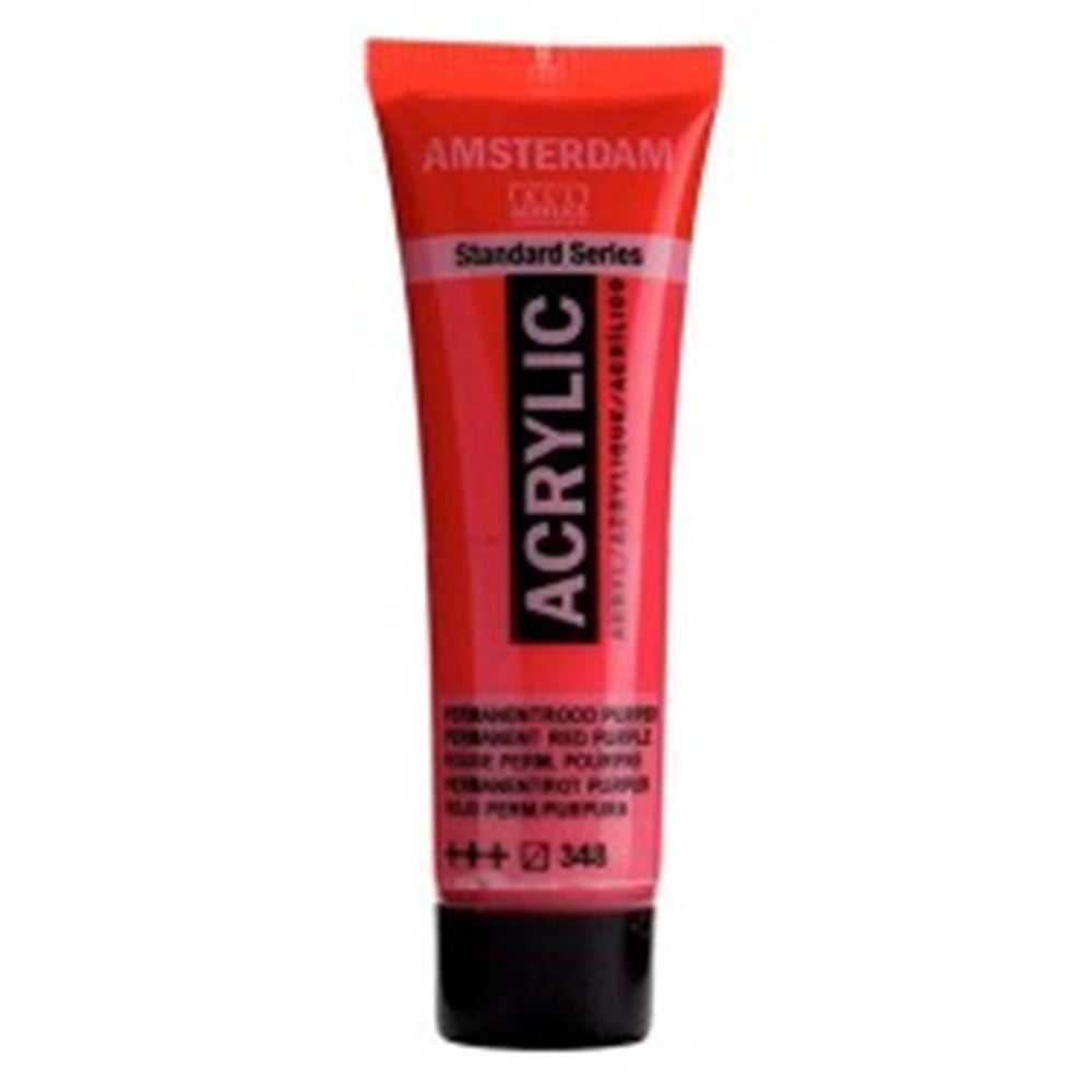 AMS AKRİLİK BOYA 120 ML PERM.RD.PURPLE
