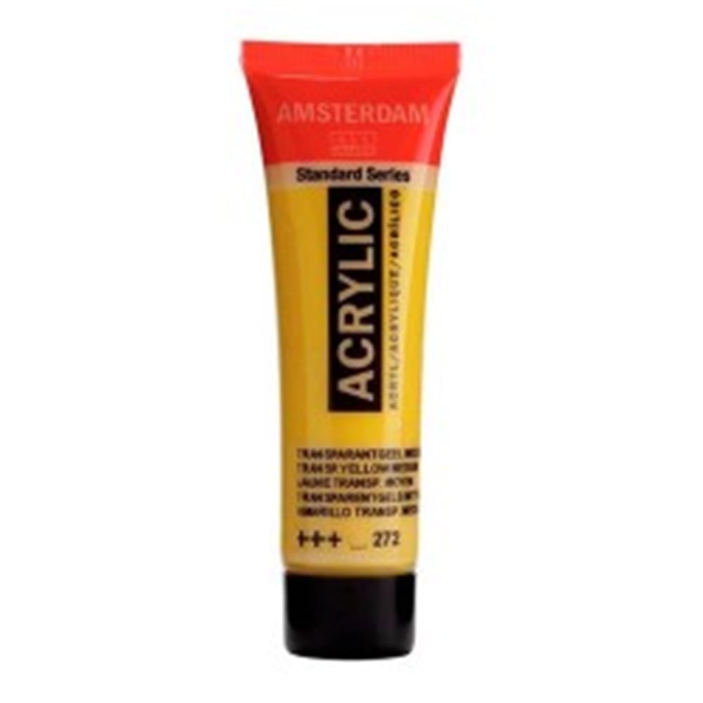 AMS AKRİLİK BOYA 120 ML TRANSP. YELLOW MD