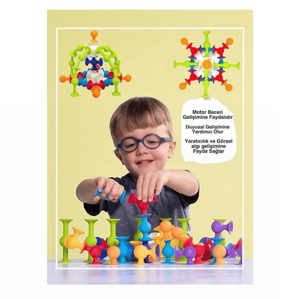 Ant Toys 709 Vakum Molekül Bağlantı Oyuncak Seti 