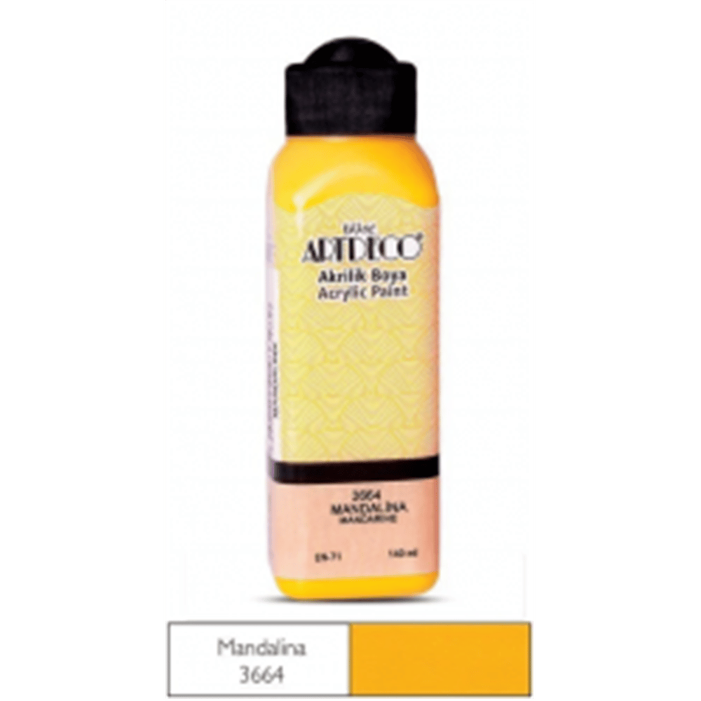 ARTDECO AKRİLİK BOYA 140ML MANDALİNA 3664