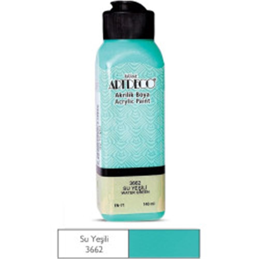 ARTDECO AKRİLİK BOYA 140ML SU YEŞİLİ 3662