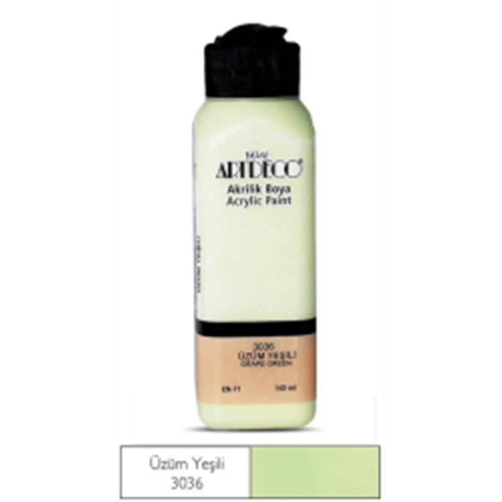 ARTDECO AKRİLİK BOYA 140ML ÜZÜM YEŞİLİ 3036