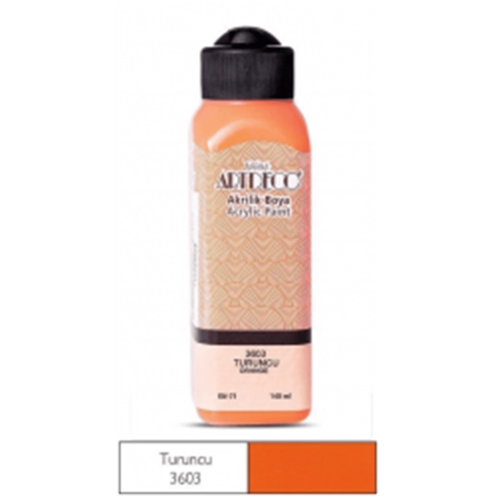 ARTDECO AKRİLİK BOYA 500ML TURUNCU 3603