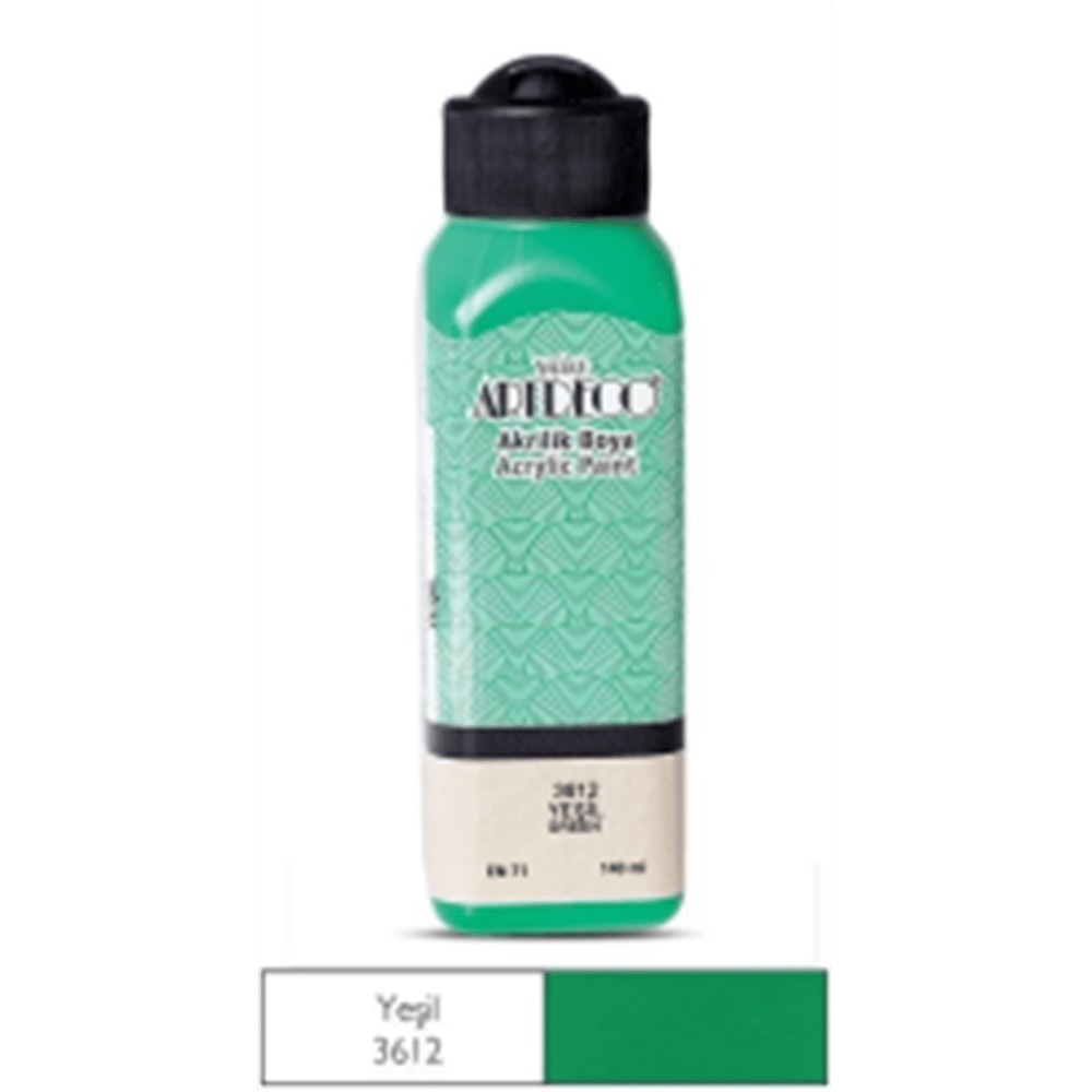 ARTDECO AKRİLİK BOYA 500ML YEŞİL 3612