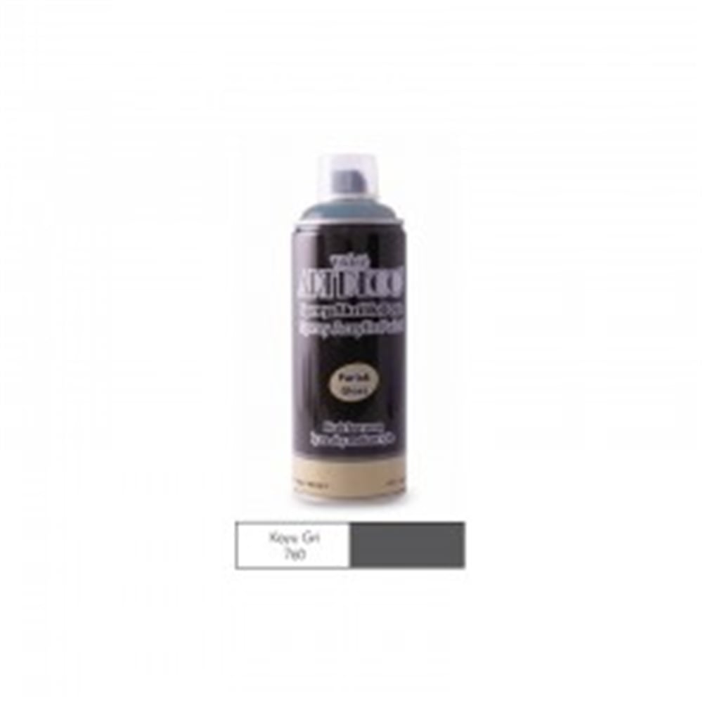 ARTDECO AKRİLİK SPREY BOYA 400 ML KOYU GRİ