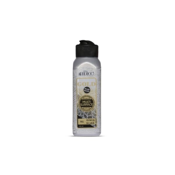 Artdeco Gold Multi Surface 140 ml Gümüş Metalik Akrilik Boya