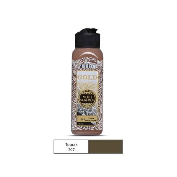 Artdeco Gold Multi Surface 140 ml Toprak Akrilik Hobi Boyası