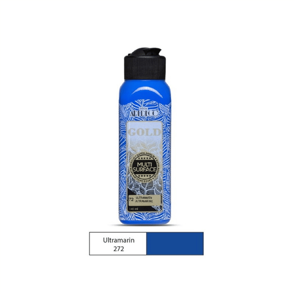 Artdeco Gold Multi Surface 140 ml Ultramarin Akrilik Hobi Boyası