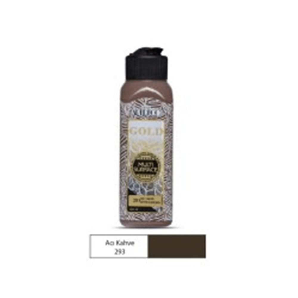 ARTDECO GOLD MULTİ-SURFACE AKRİLİK BOYA 140 ML ACI KAHVE