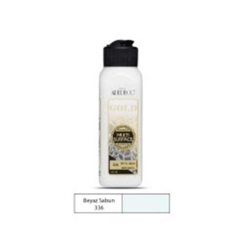ARTDECO GOLD MULTİ-SURFACE AKRİLİK BOYA 140 ML BEYAZ SABUN