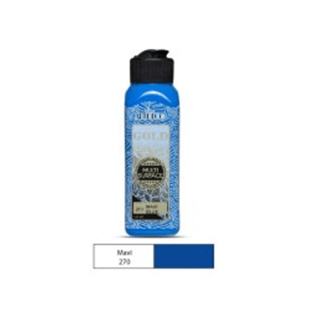 ARTDECO GOLD MULTİ-SURFACE AKRİLİK BOYA 140 ML MAVİ