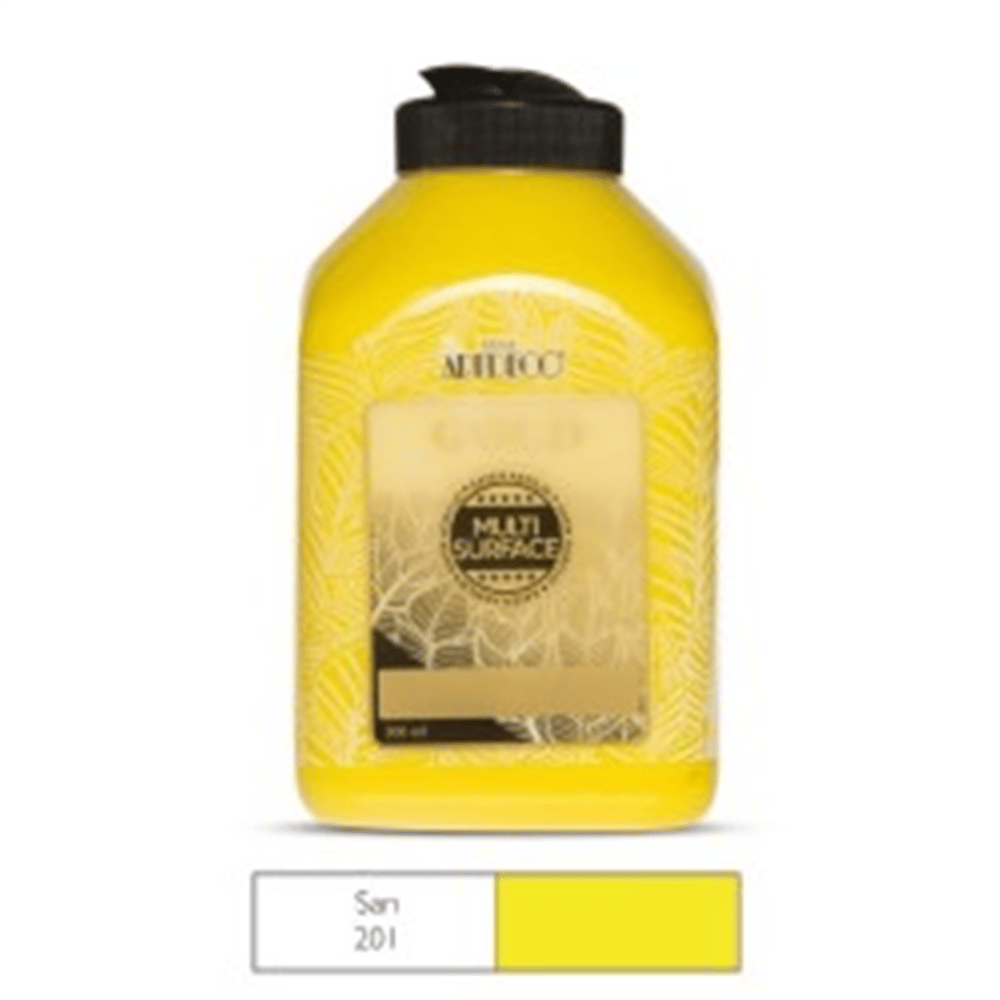 ARTDECO GOLD MULTİ-SURFACE AKRİLİK BOYA 500 ML SARI