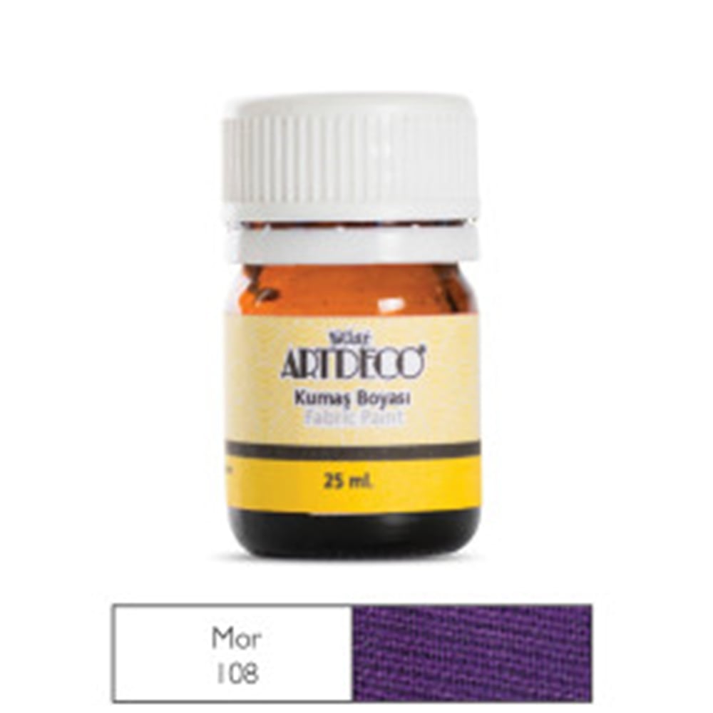 ARTDECO KUMAŞ BOYASI 25ML MOR 108