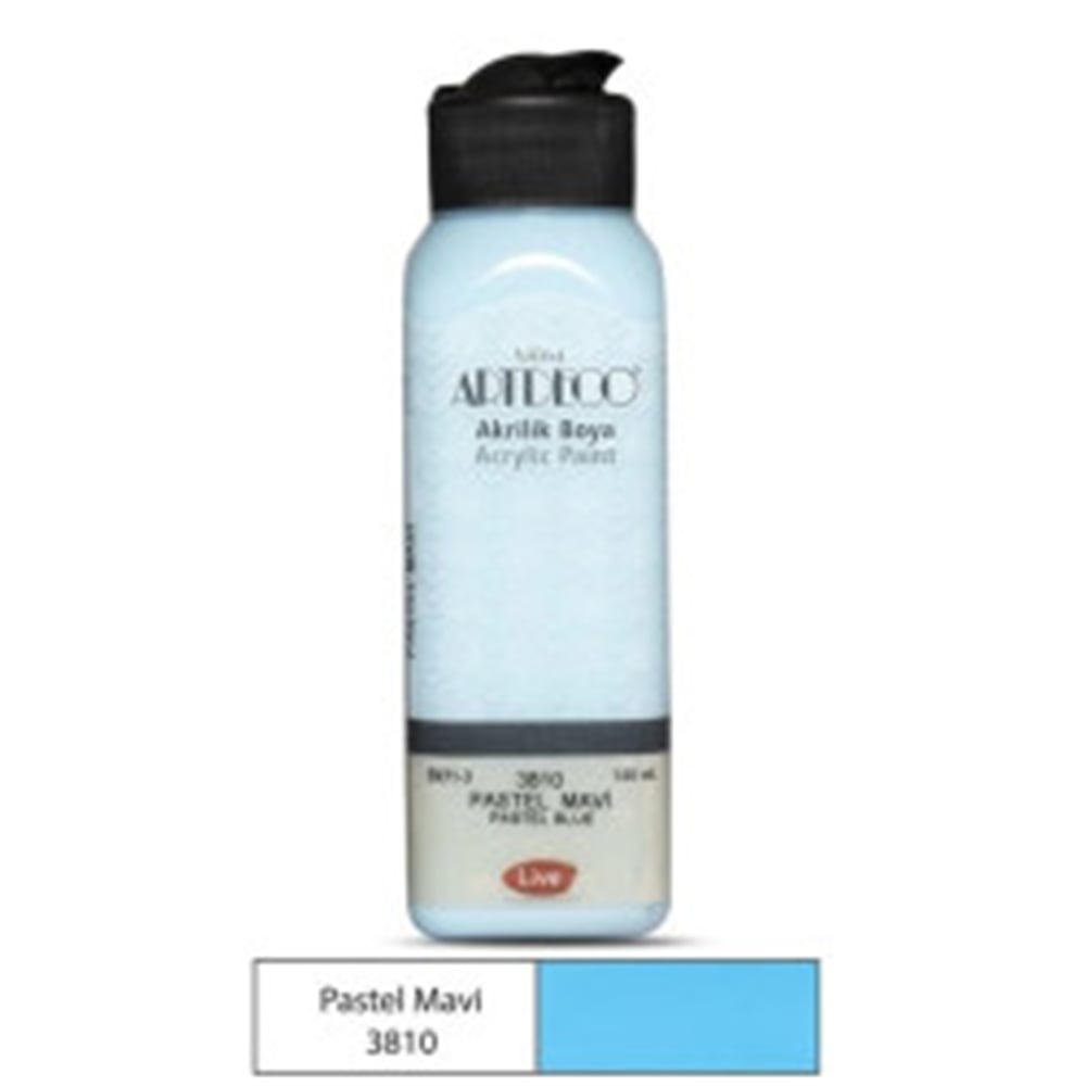ARTDECO PASTEL AKRİLİK BOYA 140 ML PASTEL MAVİ
