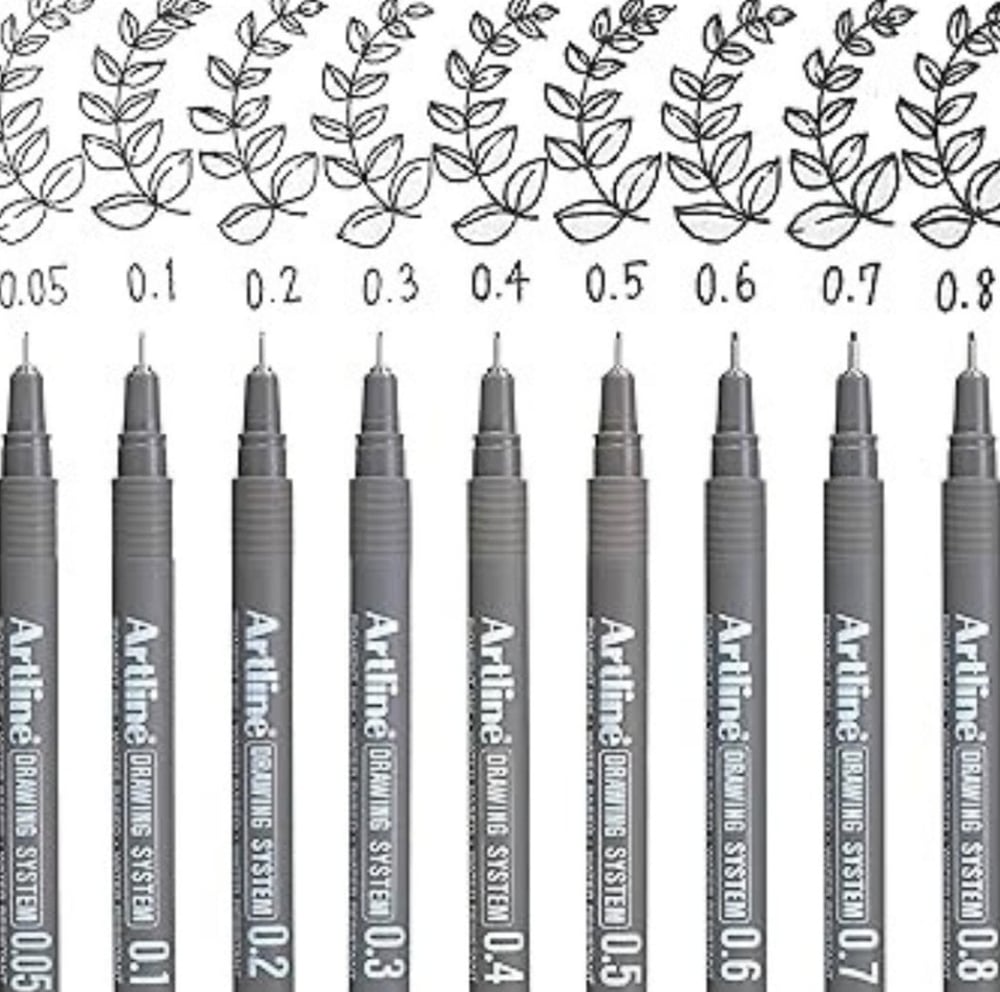 Artline 235 Çizim Kalemi 0.5 Siyah 