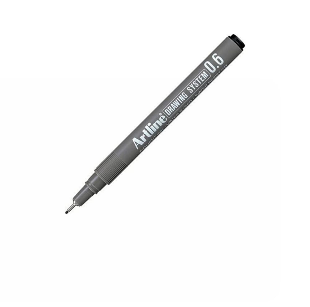 Artline 236 Çizim Kalemi 0.6 Siyah 