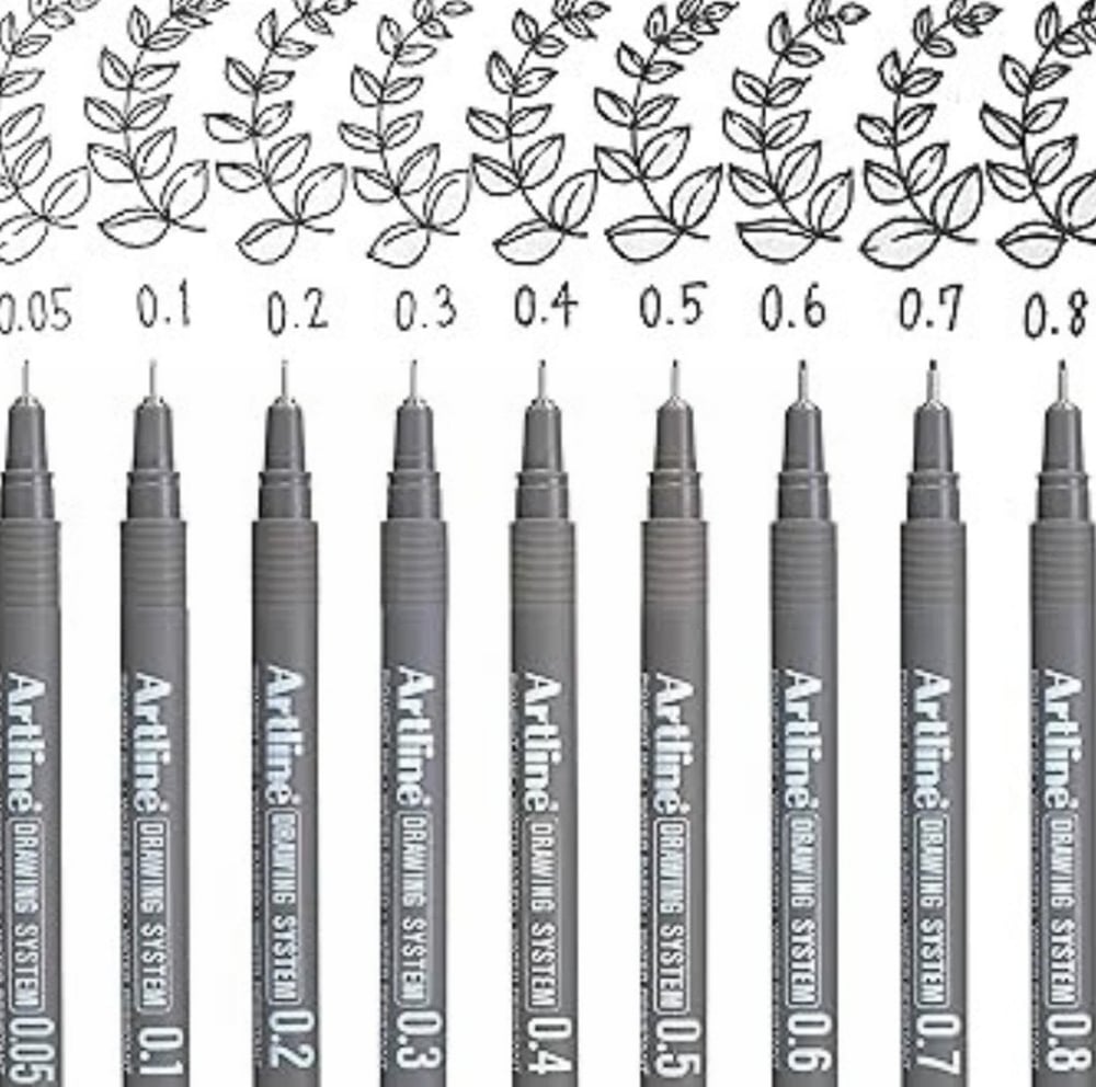 Artline 236 Çizim Kalemi 0.6 Siyah 