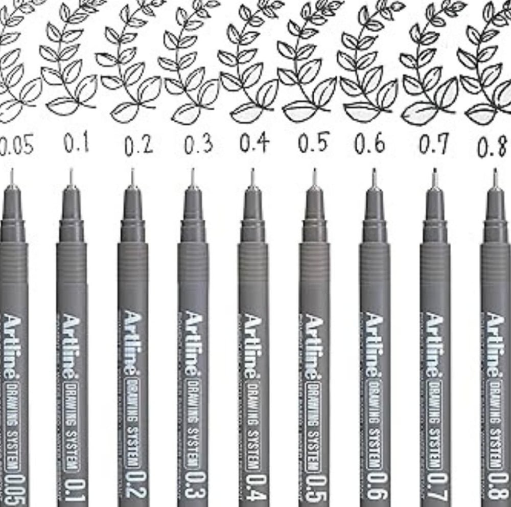 Artline 237 Çizim Kalemi 0.7 Siyah 