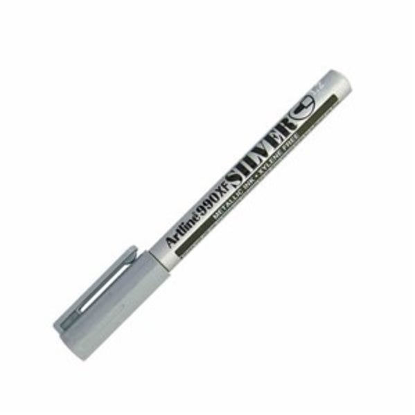 Artline 990XF Gümüş 1.2 mm Metalik markör Tekli Hobi Sanat