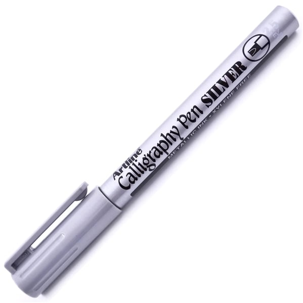 Artline 993XF Gümüş 2.5 mm Metalik kaligrafi markörü Tekli Hobi