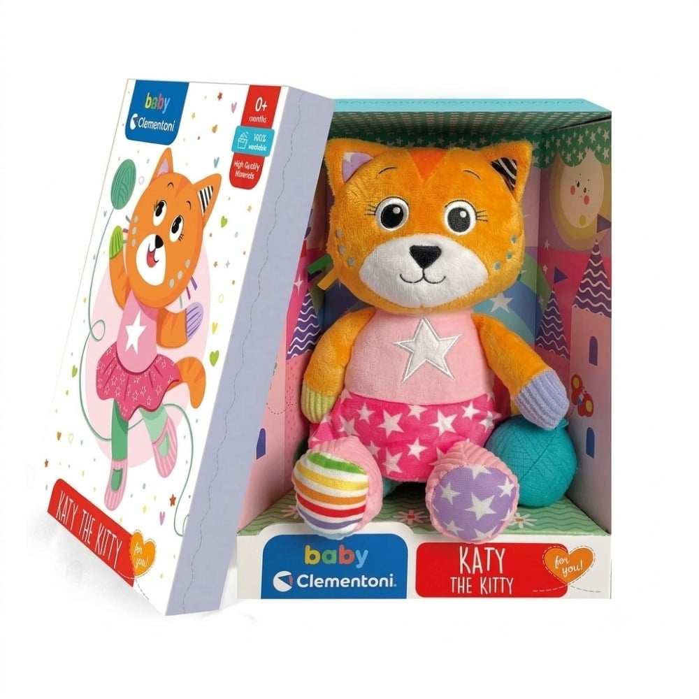 Baby Clementoni Yumuşacık Kedicik Peluş Oyuncak