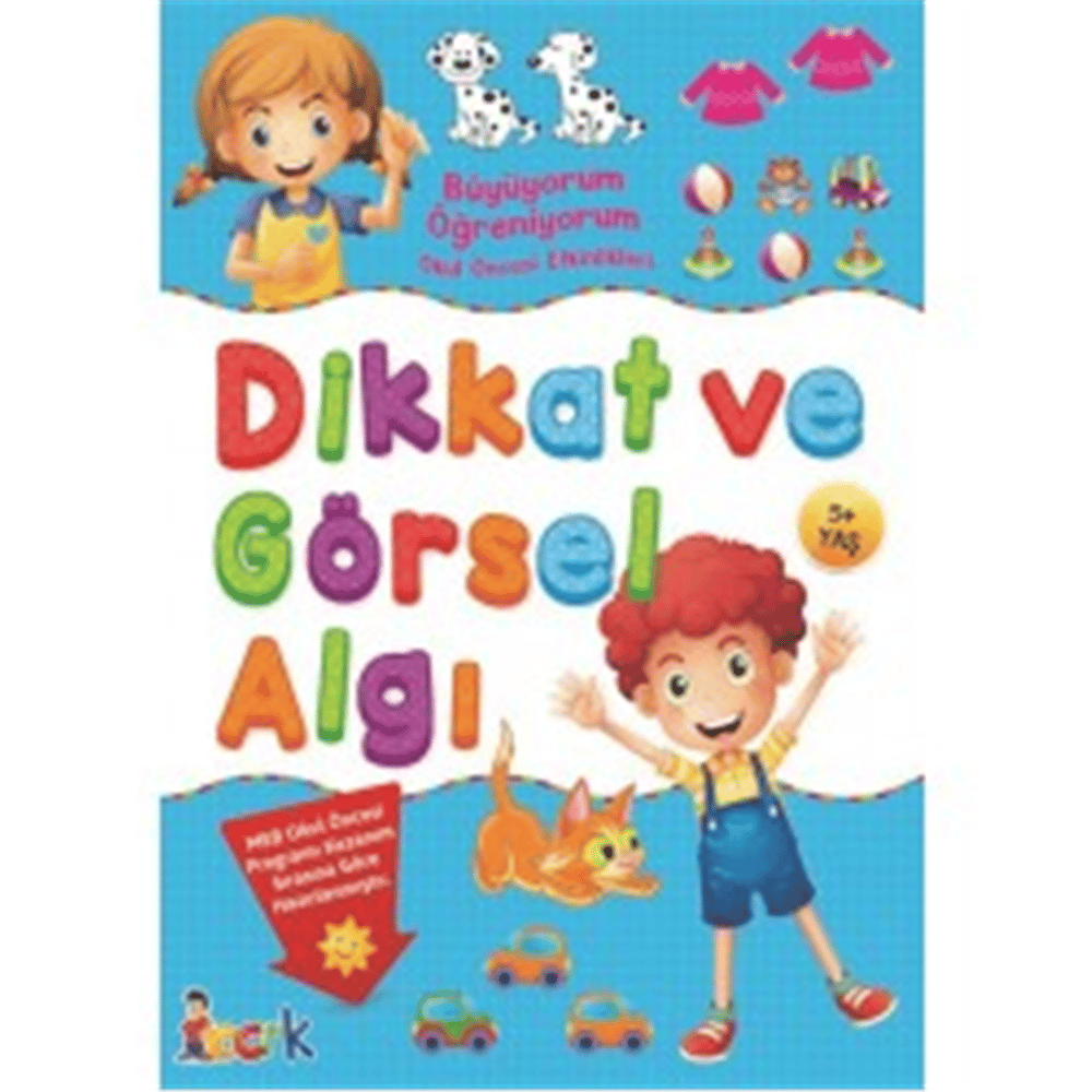 BICIRIK BÜYÜYORUM ÖĞRENİYORUM DİKKAT VE GÖRSEL ALGI