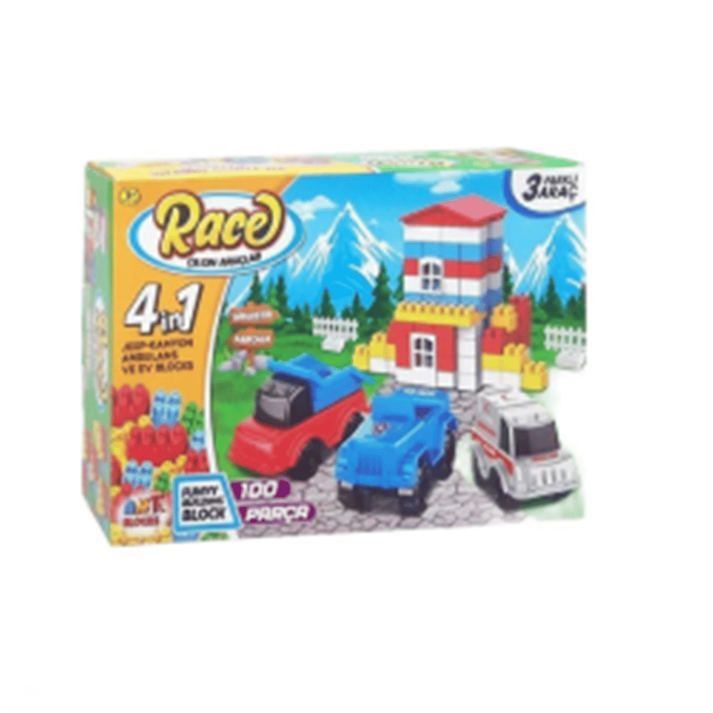 Asya ANT011 Race Blocks 100 Parça Ürün Özellikleri Satın Al Modeli