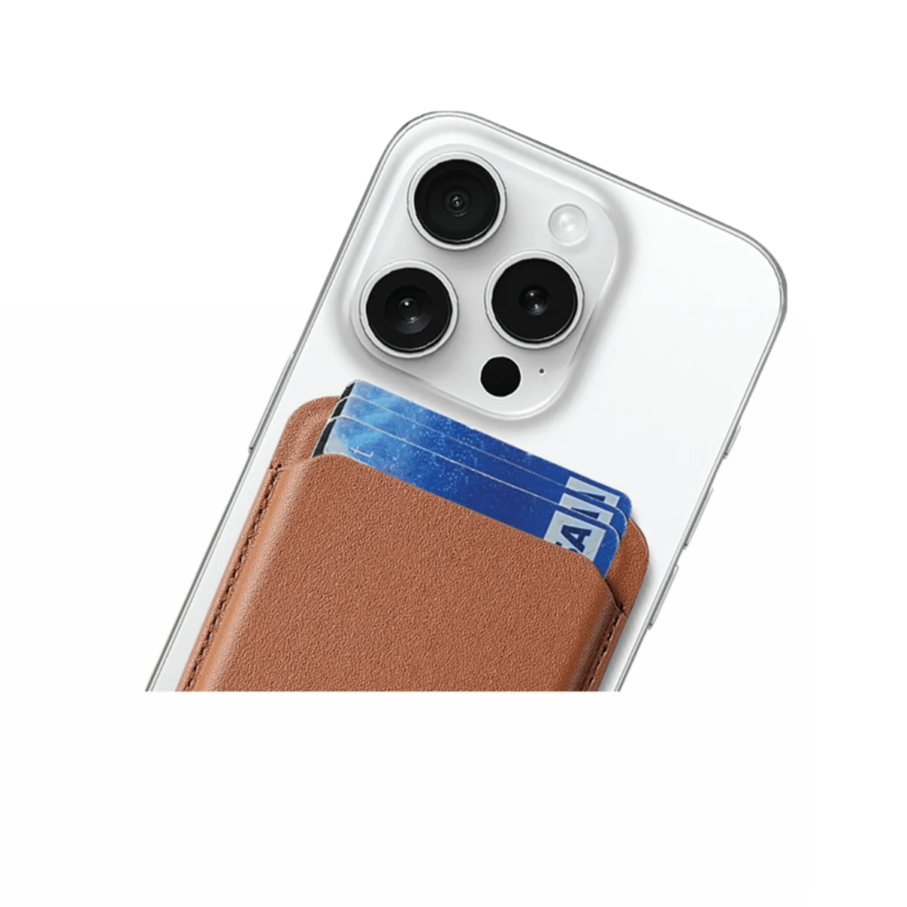 Bix TMW1 MagSafe Pocket Wallet Kahverengi