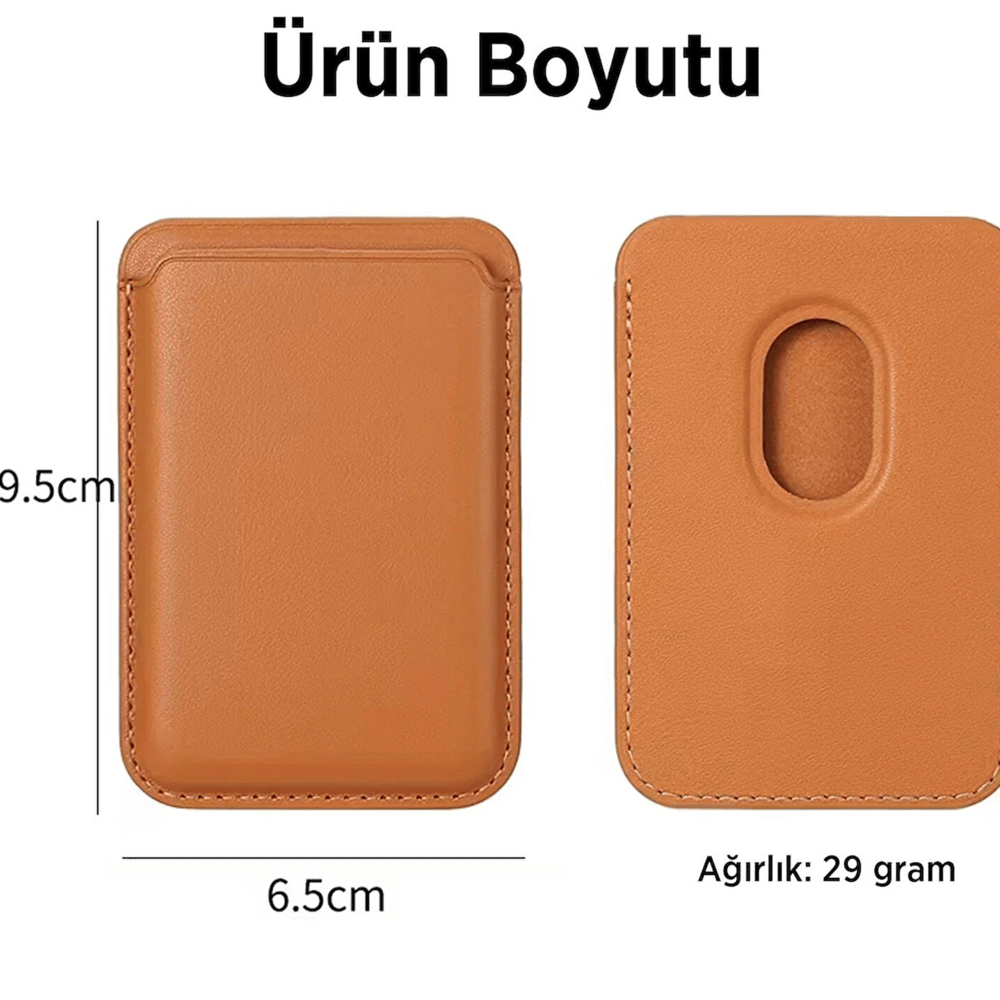 Bix TMW1 MagSafe Pocket Wallet Turuncu