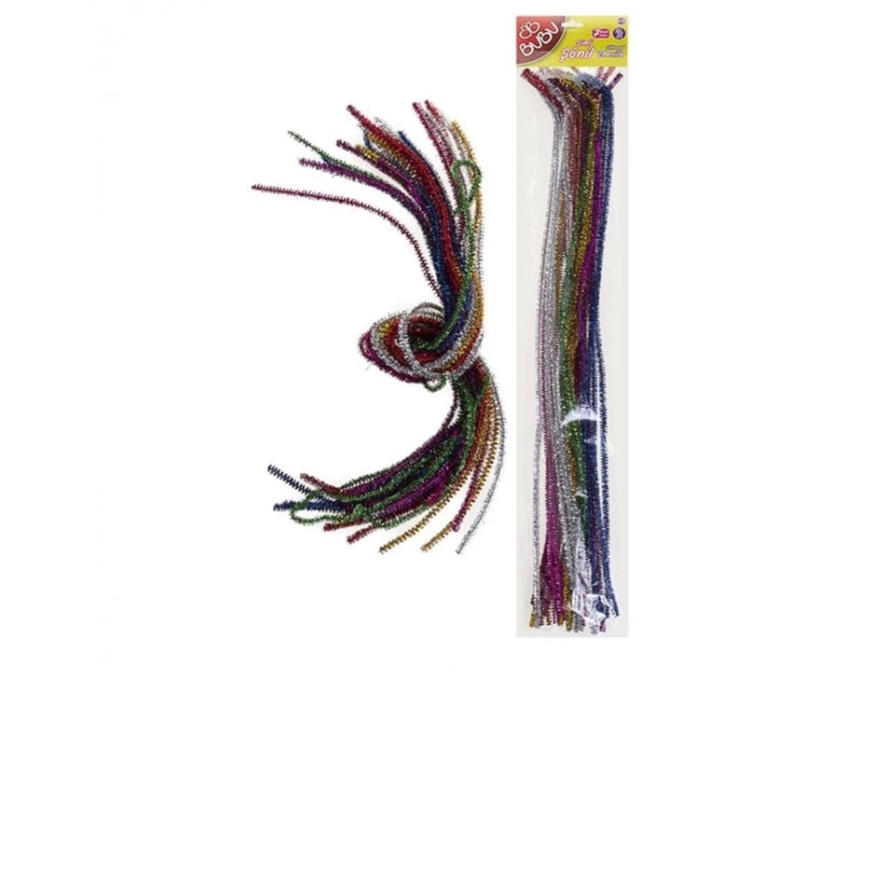 Bu-Bu BUBU00107 50 Cm Simli Şönil