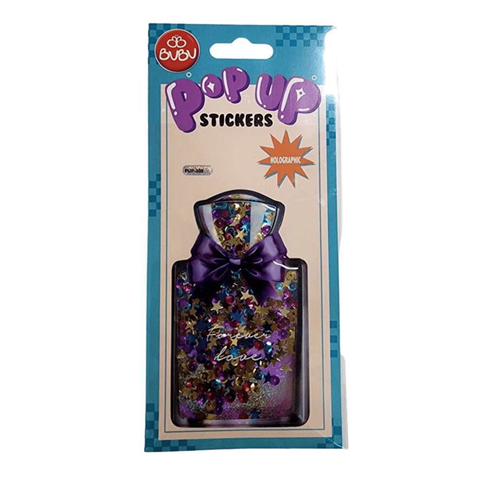 Bu-Bu Pop Up Stıckers Parfum 20x9 Sticker