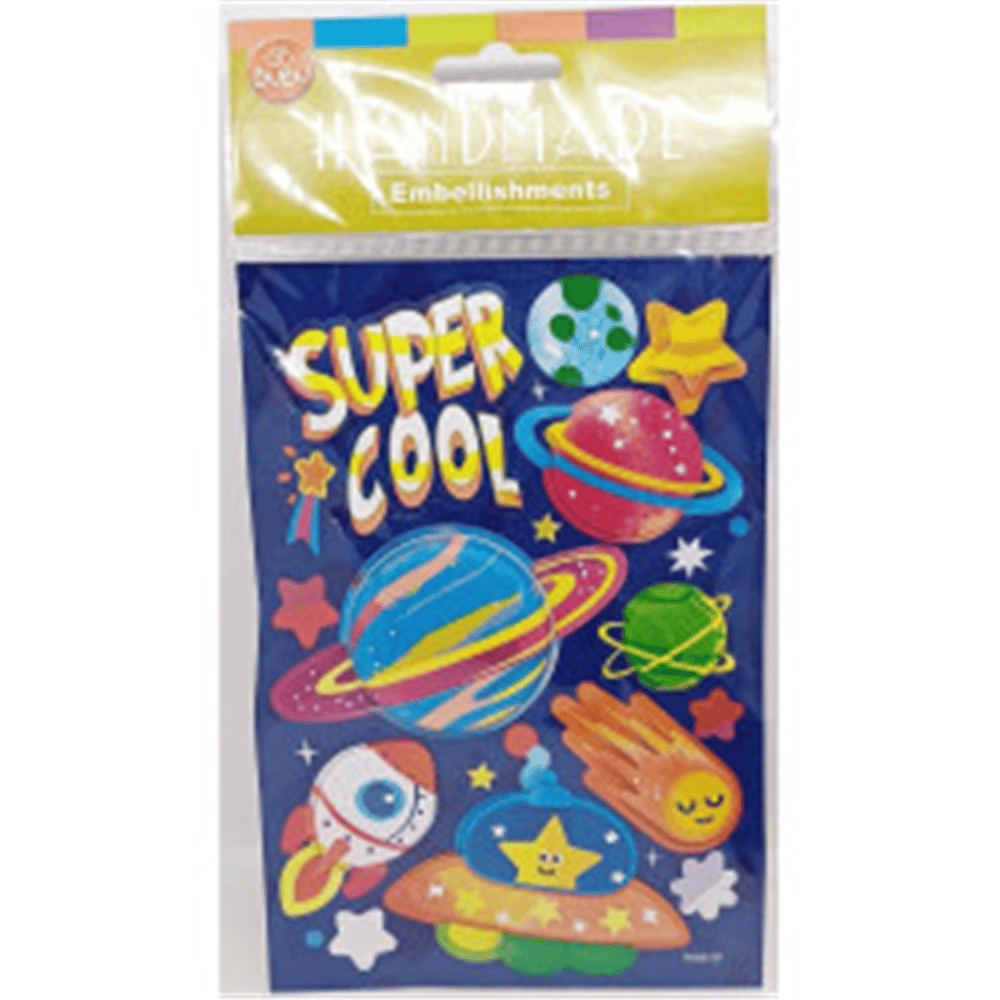 BUBU-HMSB-307 BU-BU HANDMADE STICKERS UZAY 12,5X23,5