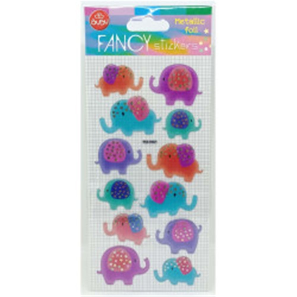 BUBU-PUS-8402 BU-BU DAMLA STICKERS FIL METALIK 9X20
