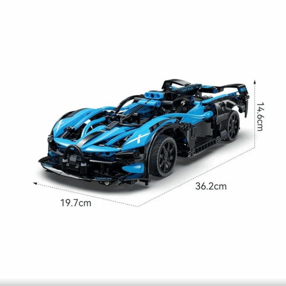 CaDA Blue Flame Specter RC Blok Araba 421 Parça 