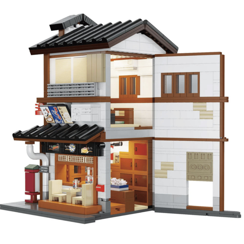 CADA JAPON SOKAK MANZARASI 1195 PARÇA BLOCK OYUNCAK