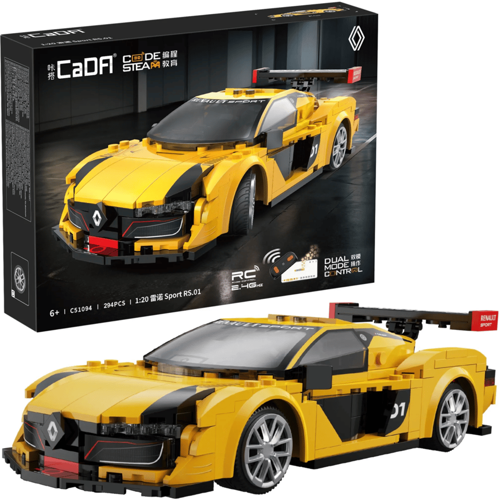 CaDA Renault Sport RS.01 Blok Araba Seti 294 Parça 