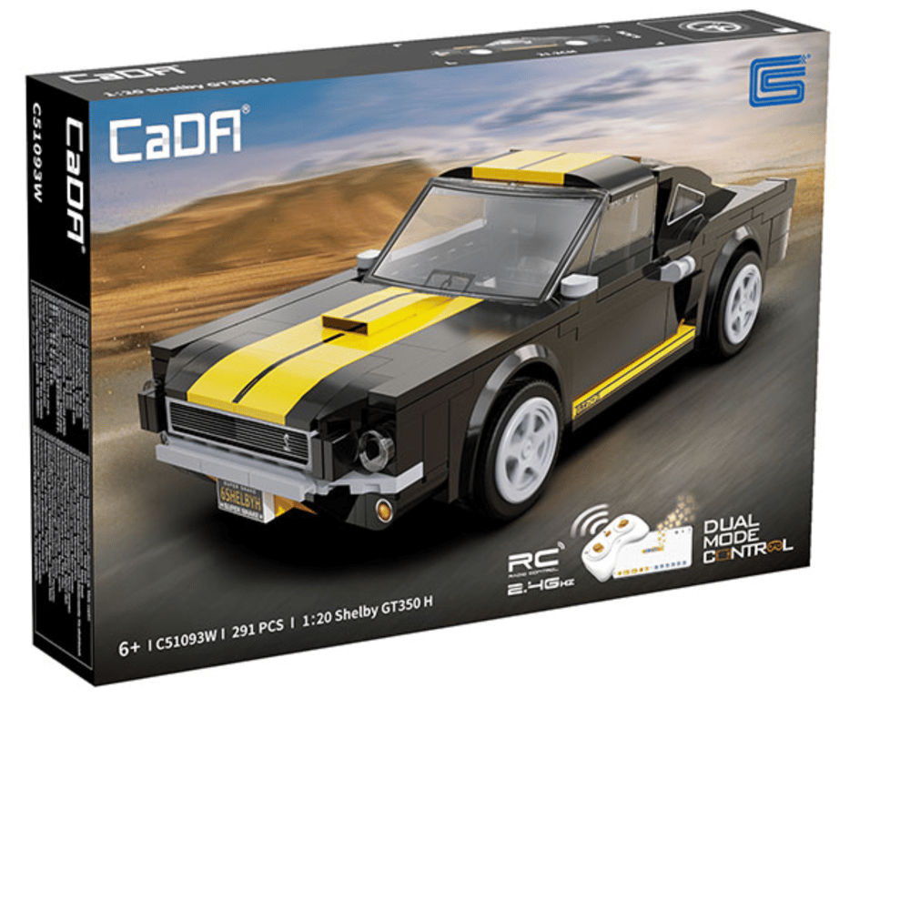 CaDA Shelby GT350H Blok Araba Yapım Seti 