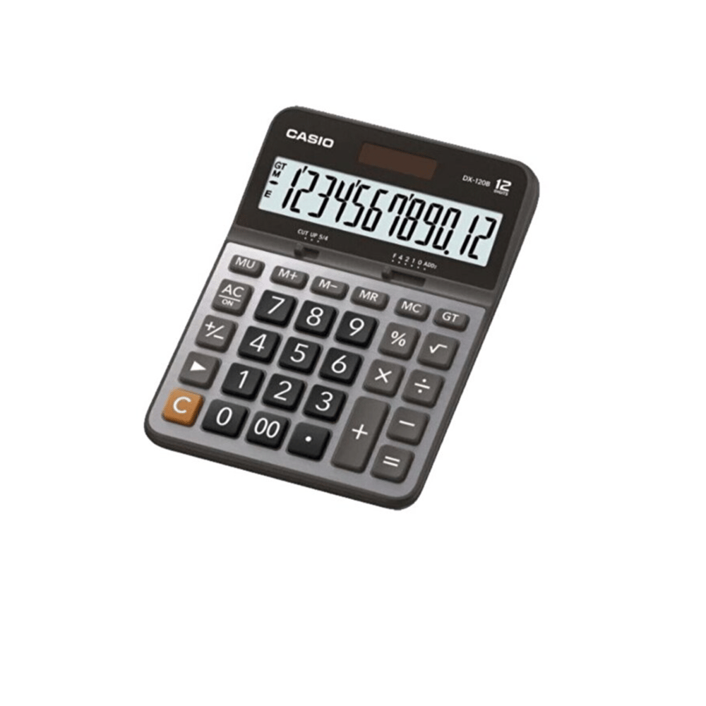 CASIO DX-120B-W HESAP MAKİNESİ