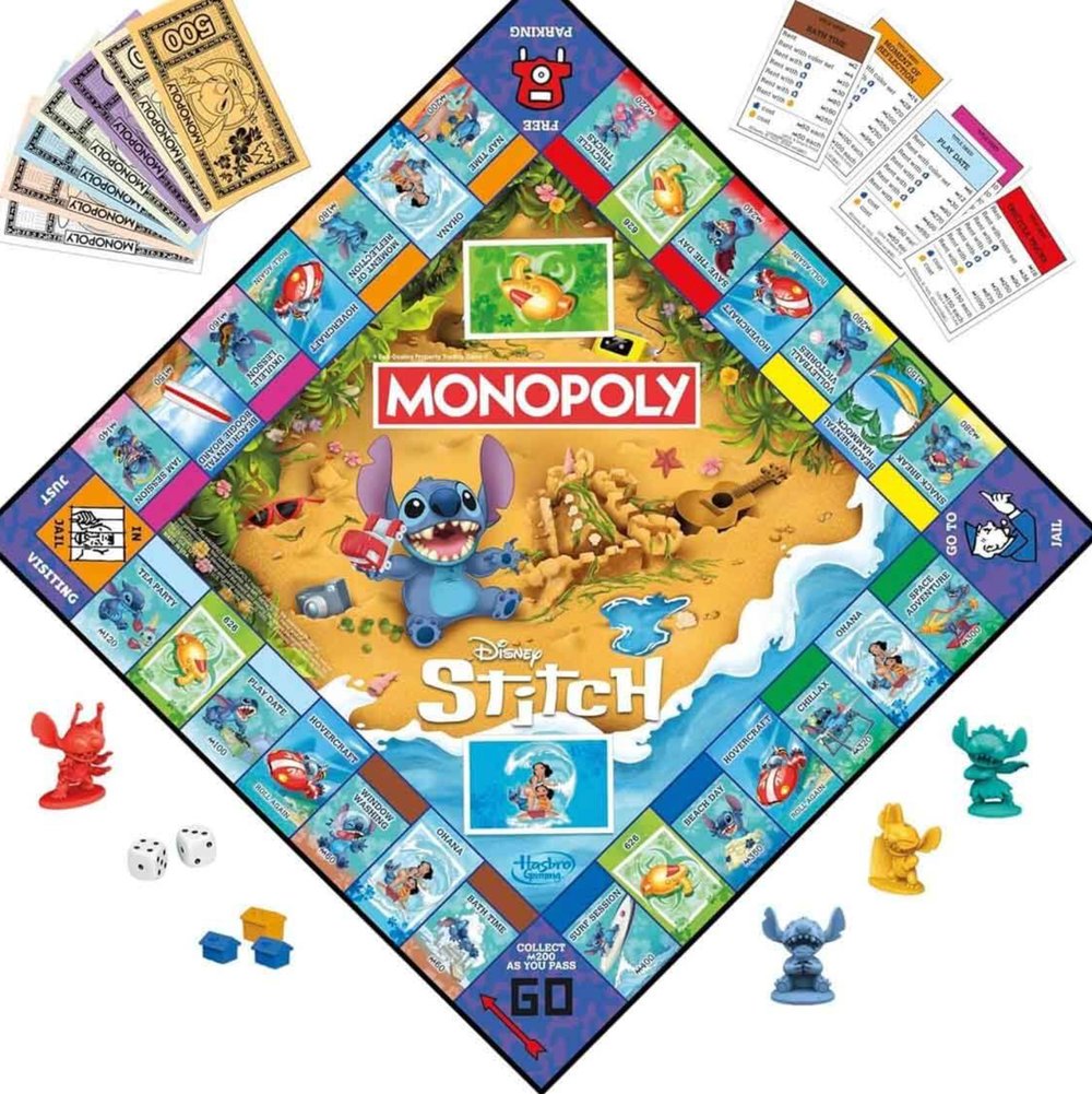 Ceren Monopoly Y Stitch Kutu Oyunu