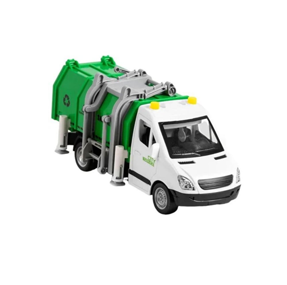 Ctoys 1:16 Işıklı Çöp Konteyner Aracı 