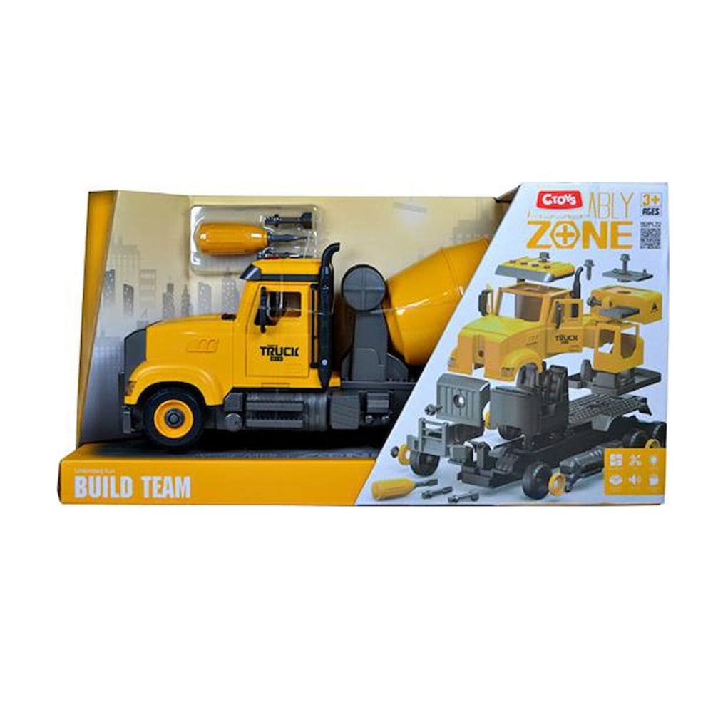 Ctoys Sök Tak İş Makineleri Seti 