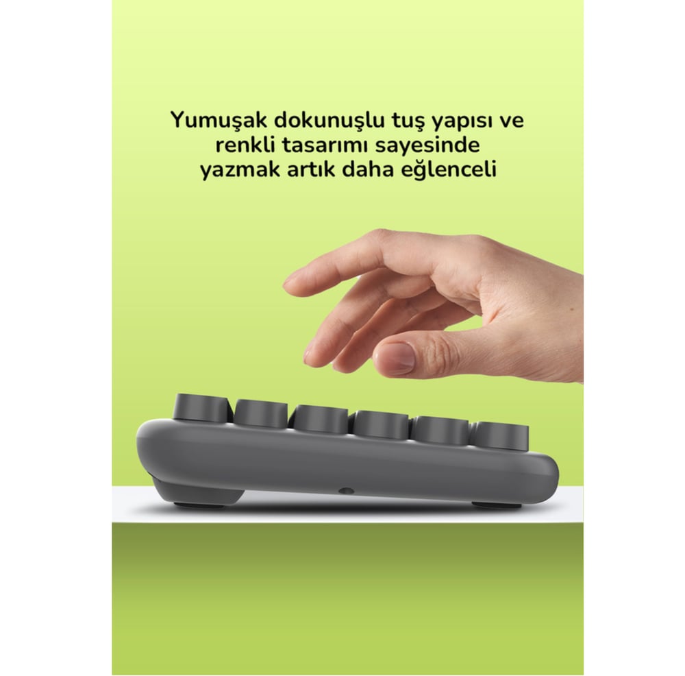  MK340 Mood Keys Combo Kablosuz Bluetooth Klavye Mouse Seti 
