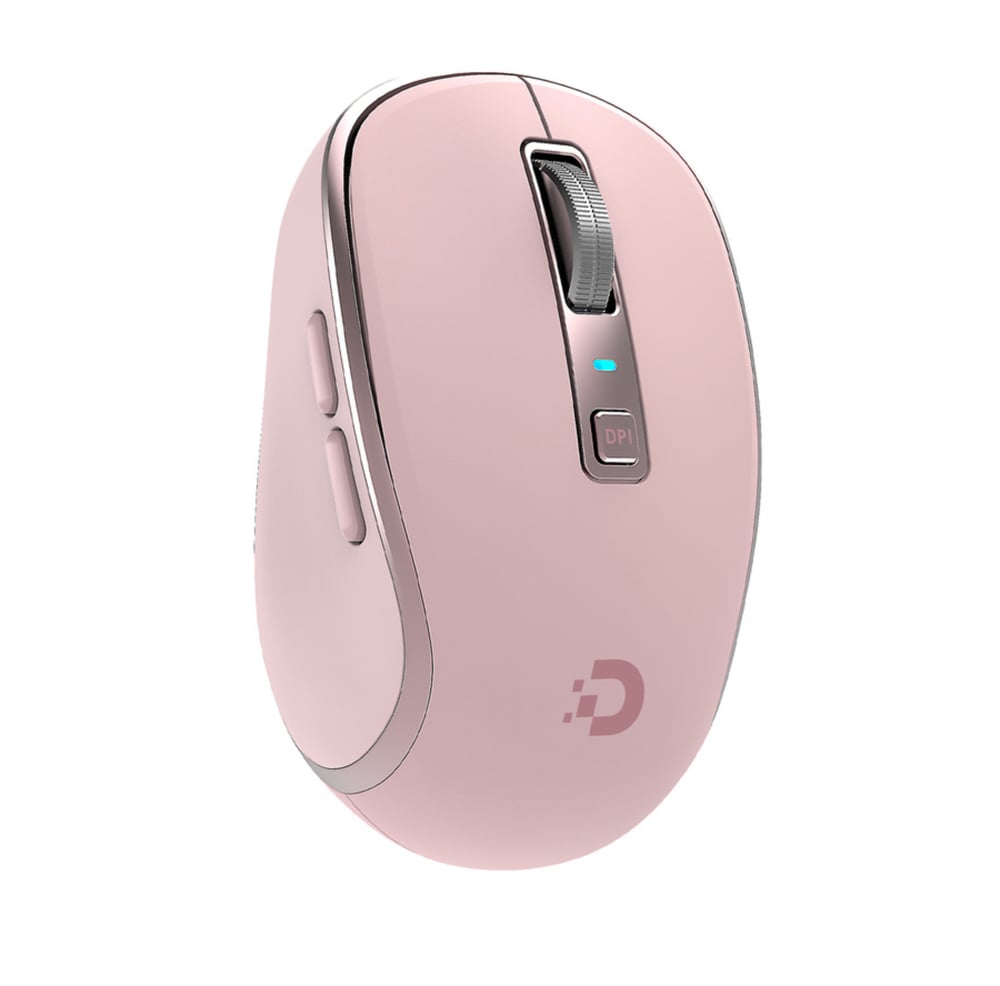 Daxi MX-500 Pembe 3200 DPI Bluetooth Kablosuz Sessiz Mouse 